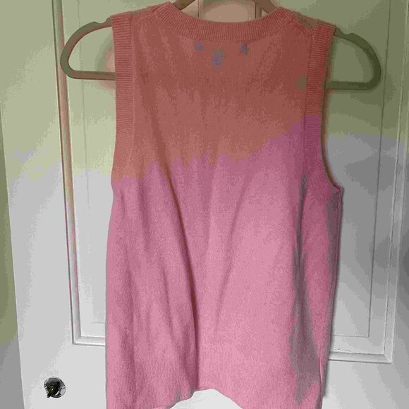 Hill House Audrey Sweater Shell | Pink Merino Wool - Picture 4 of 4